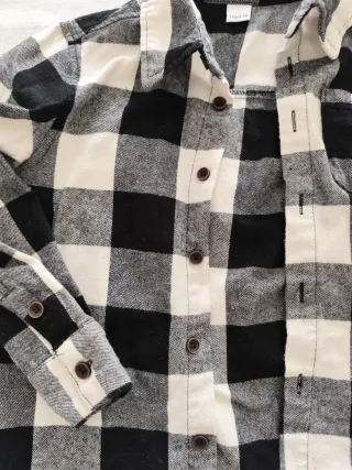 Camisa de cuadros para niño