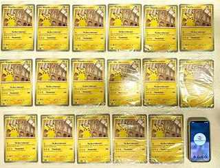 5x Pokémon Pikachu at the Museum - Jumbo - Sellado