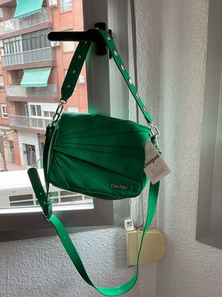 Bolso bandolera Desigual verde