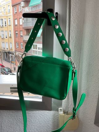 Bolso bandolera Desigual verde