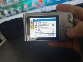 Cámara Digital Panasonic Lumix DMC-TZ4 Plata