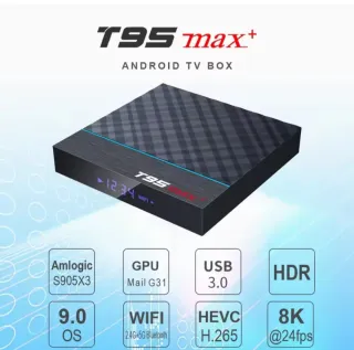 TV BOX T95 MAX+ Android 9.0
