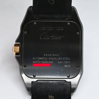 Cartier Santos 100 PVD Acero y Oro Rosa