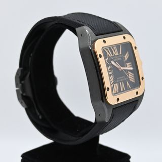 Cartier Santos 100 PVD Acero y Oro Rosa