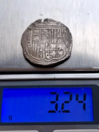 Moneda 1 Real Reyes Católicos Plata