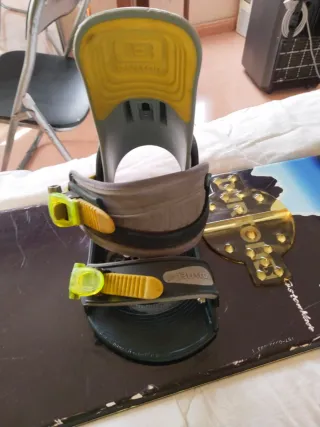 Tabla Snow Burton con Fijaciones