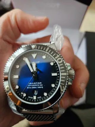 Reloj Tissot Seastar 1000 Automático Azul
