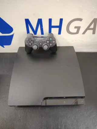 PS3 Slim 160GB Negra + Mando