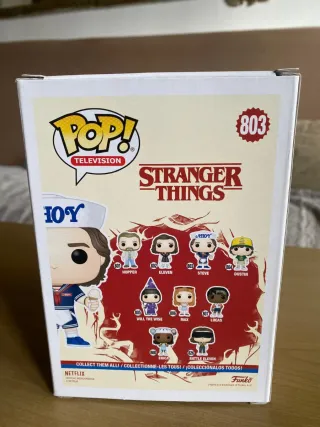 Funko Pop Steve Ahoy 803 Stranger Things Figura