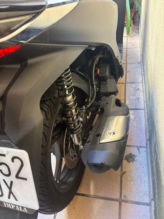 Honda SH 125 sport  2023 Negra mate