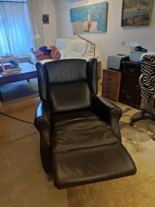 Butaca Orellera Reclinable de Piel