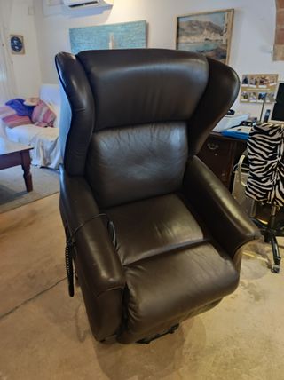 Butaca Orellera Reclinable de Piel