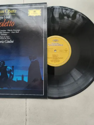 3 Vinilos La Gran Ópera Verdi Rigoletto