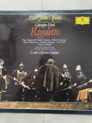 3 Vinilos La Gran Ópera Verdi Rigoletto