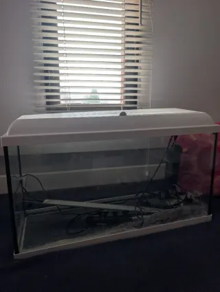 Tapa acuario 100L negro