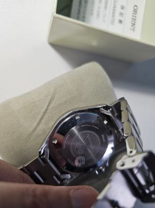 Reloj Orient Mako II Negro/Plata