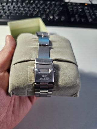 Reloj Orient Mako II Negro/Plata