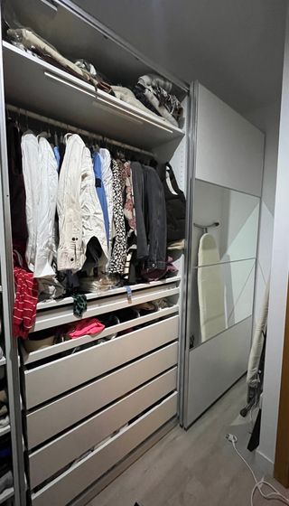 Armario puertas correderas blanco