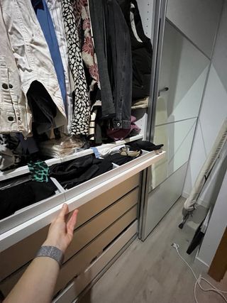 Armario puertas correderas blanco