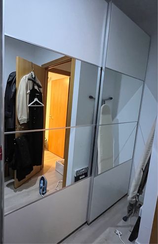 Armario puertas correderas blanco