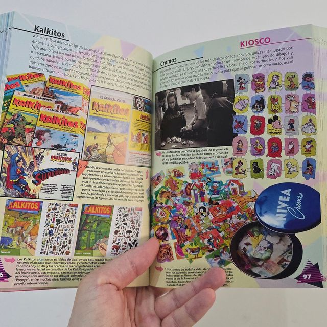 LIBRO NOSTALGIA de los 80 - NUEVO A ESTRENAR!!