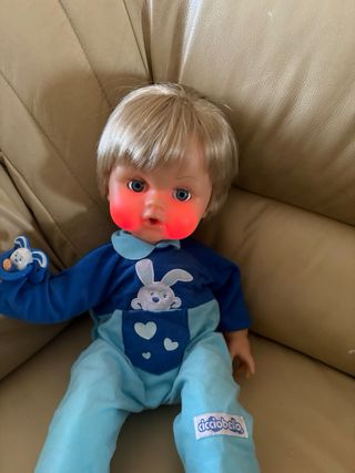 Cicciobello con tutina e ciuccio