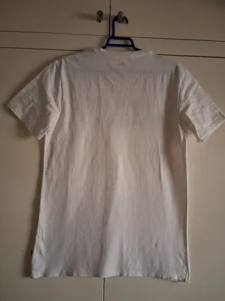 Camiseta Levi's Blanca Logo Rojo