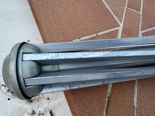 Estructura sombrilla metal  Lista para ponerle una
