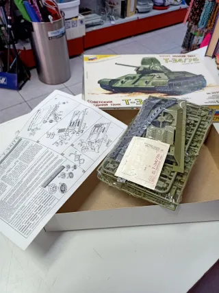 Maqueta Tanque Soviético T-34/76 Escala 1/35