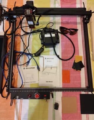 Cortadora/Grabadora Mecpow X3 Pro + Accesorios