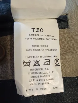 Traje de chaqueta hombre beige