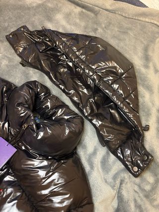 Chaqueta Acolchada Ralph Lauren Negra Brillante