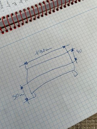 Mueble TV blanco y madera