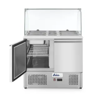 vitrina refrigerada 900x700x1300mm