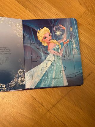 FROZEN LIBRO PUZZLE MEDIANO Nº 1
