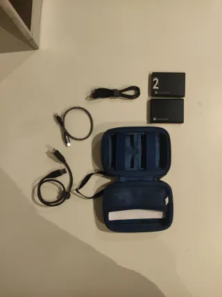 2 Samsung SSD T5 1TB con funda rígida