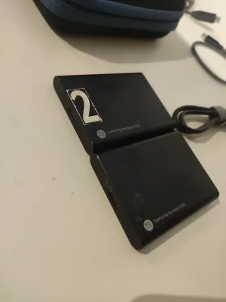 2 Samsung SSD T5 1TB con funda rígida