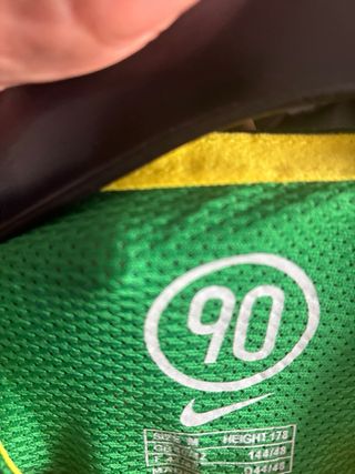 Camiseta Brasil 2004 Nike Talla M