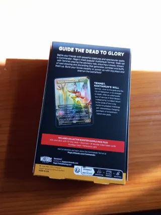 Mazo Commander MTG Eternal Might Inglés Sellado