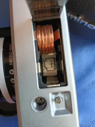 Minolta Hi-Matic F telemetrica vintage