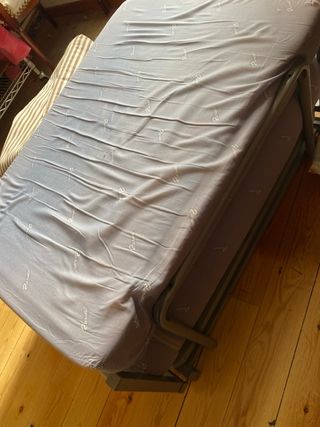 Puff Cama Plegable con funda