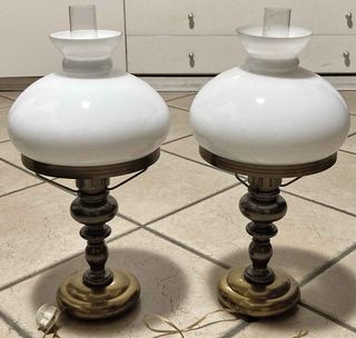 Coppia Lampade Vintage Anni 60-70