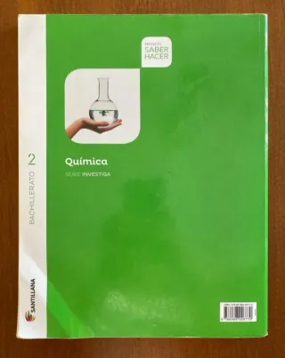 Libro de Química 2° de Bachillerato