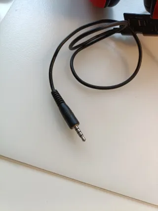 Cascos Gamer Rojos con Micrófono y cable, para PS4