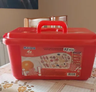 Comida para jugar niños.