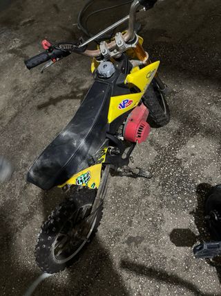 Minimoto Infantil Amarilla