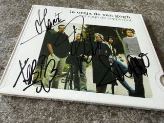 FIRMADO CD La Oreja de Van Gogh “Viaje Copperpot”