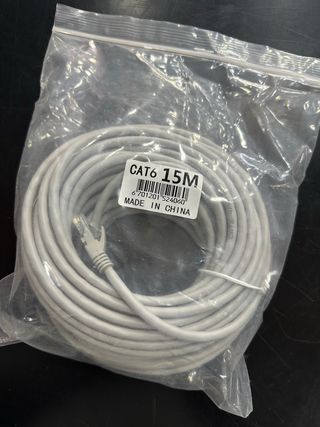 Cable Red ethernet CAT6 15M