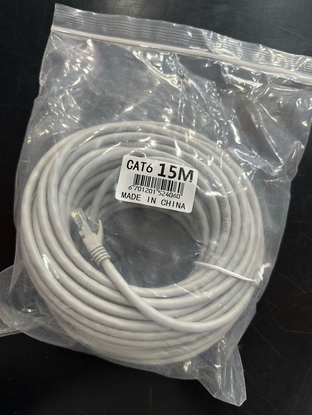 Cable Red ethernet CAT6 15M
