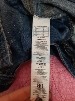 Jeans Caledonia ragazza blu